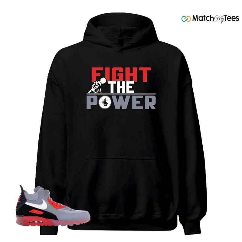 NIKE AIR MAX 90 SNEAKERBOOT ICE WOLF GREY INFRARED SNEAKER Matching Tees hoodie