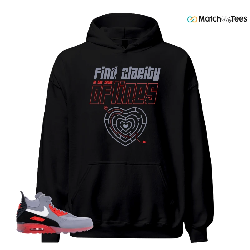 NIKE AIR MAX 90 SNEAKERBOOT ICE WOLF GREY INFRARED SNEAKER Matching Tees hoodie