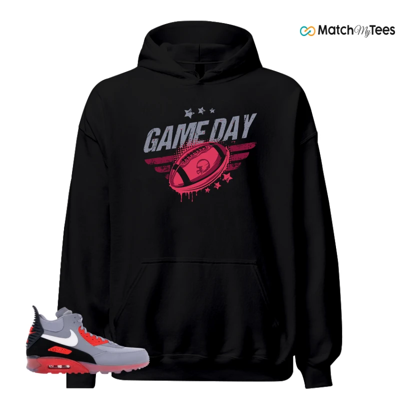 NIKE AIR MAX 90 SNEAKERBOOT ICE WOLF GREY INFRARED SNEAKER Matching Tees hoodie