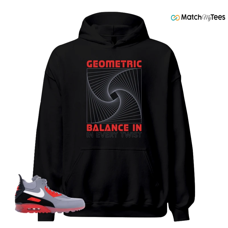 NIKE AIR MAX 90 SNEAKERBOOT ICE WOLF GREY INFRARED SNEAKER Matching Tees hoodie
