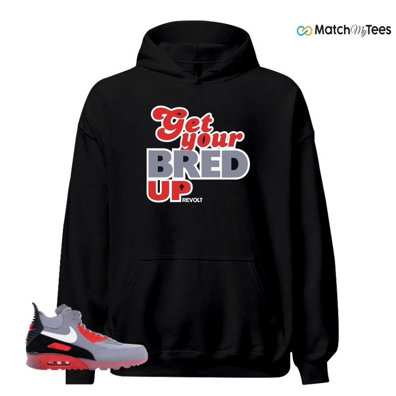 NIKE AIR MAX 90 SNEAKERBOOT ICE WOLF GREY INFRARED SNEAKER Matching Tees hoodie