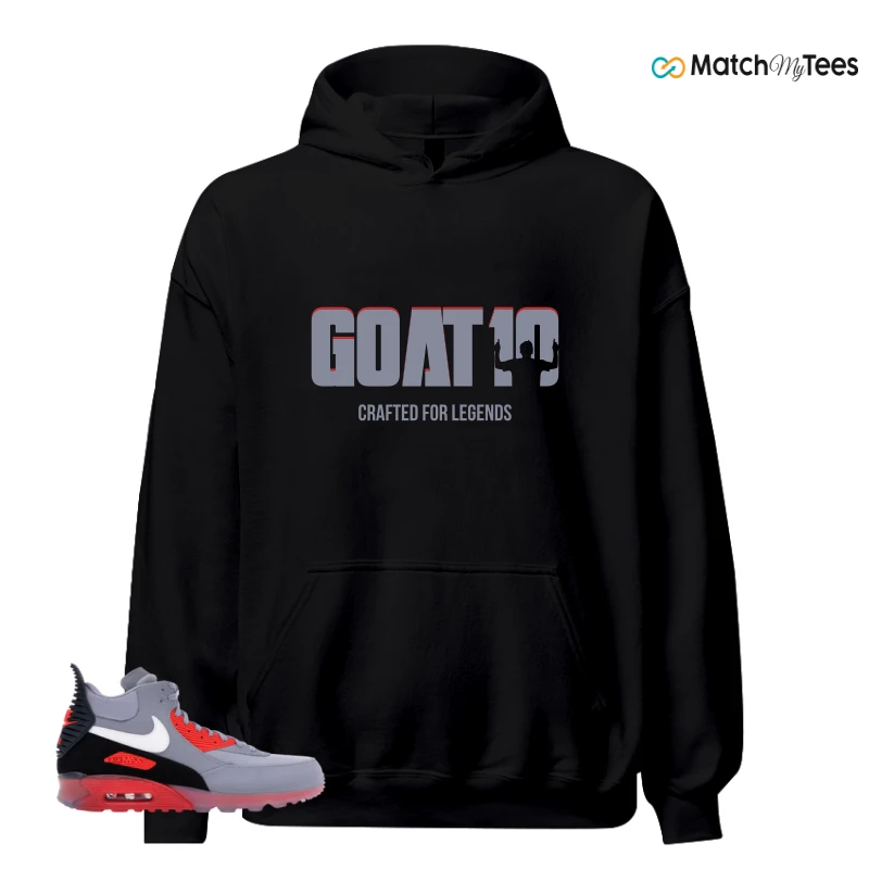 NIKE AIR MAX 90 SNEAKERBOOT ICE WOLF GREY INFRARED SNEAKER Matching Tees hoodie