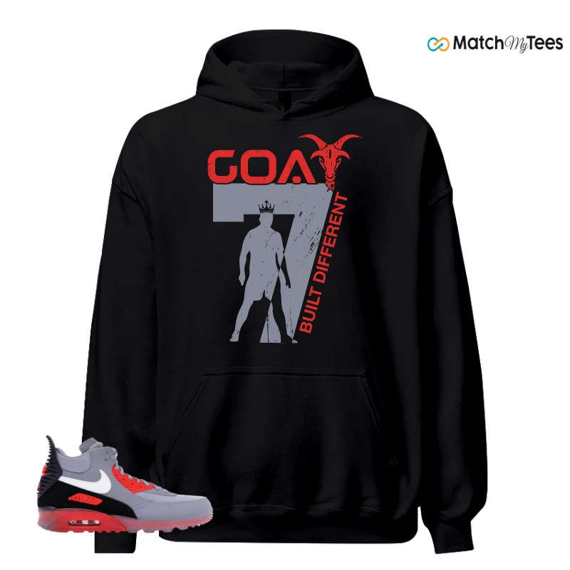 NIKE AIR MAX 90 SNEAKERBOOT ICE WOLF GREY INFRARED SNEAKER Matching Tees hoodie