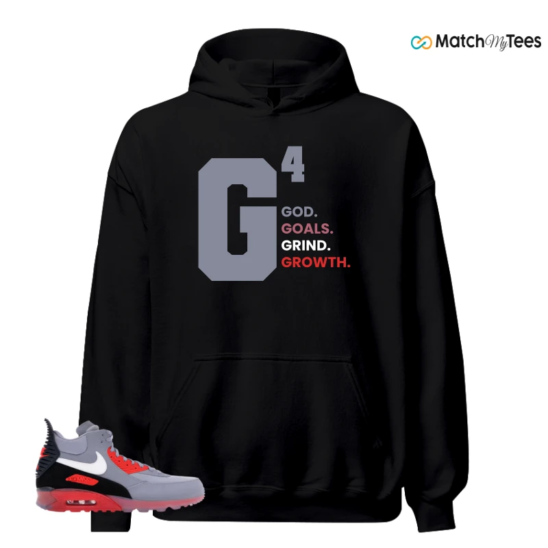 NIKE AIR MAX 90 SNEAKERBOOT ICE WOLF GREY INFRARED SNEAKER Matching Tees hoodie