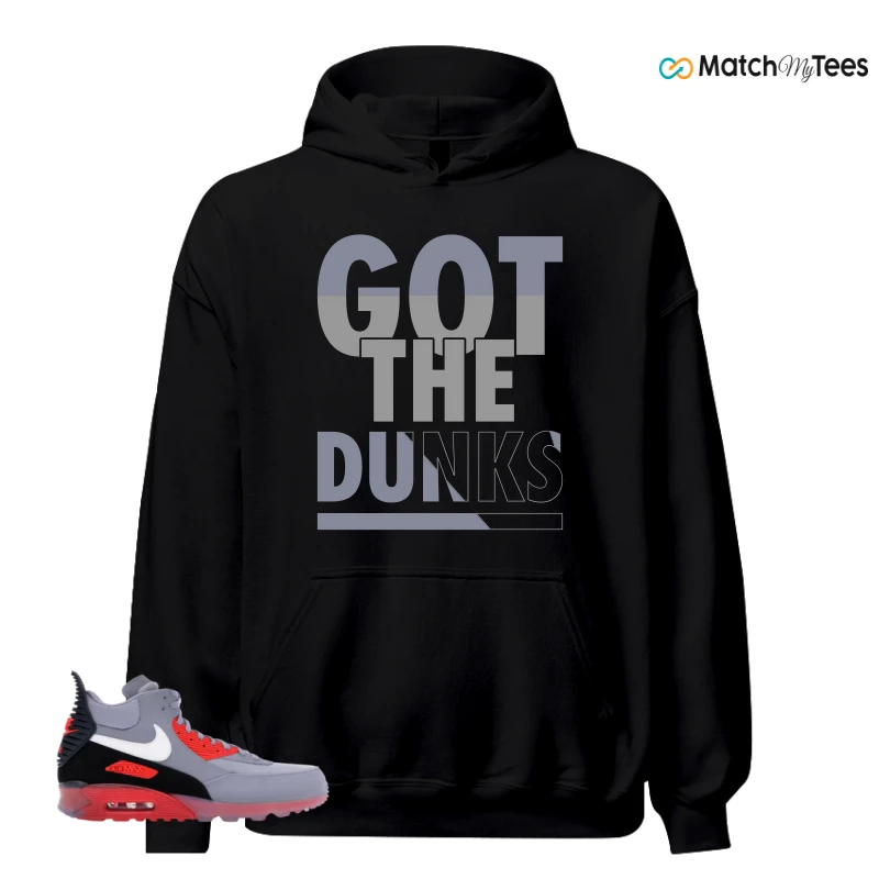 NIKE AIR MAX 90 SNEAKERBOOT ICE WOLF GREY INFRARED SNEAKER Matching Tees hoodie