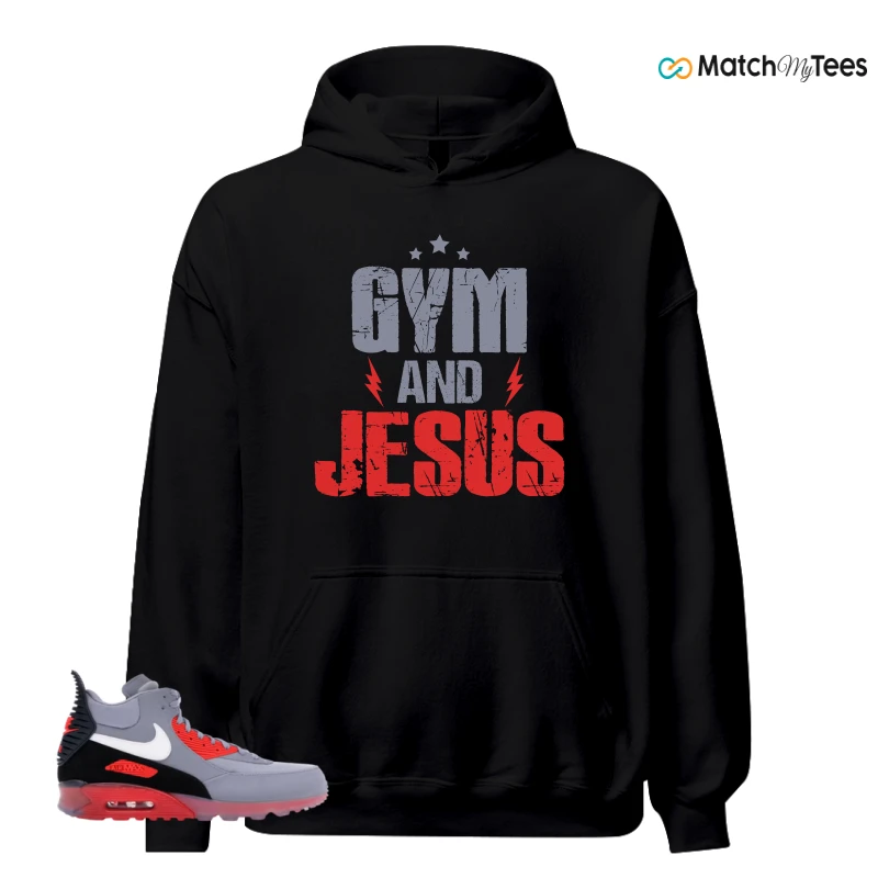 NIKE AIR MAX 90 SNEAKERBOOT ICE WOLF GREY INFRARED SNEAKER Matching Tees hoodie