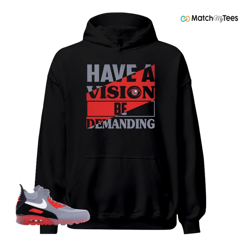 NIKE AIR MAX 90 SNEAKERBOOT ICE WOLF GREY INFRARED SNEAKER Matching Tees hoodie