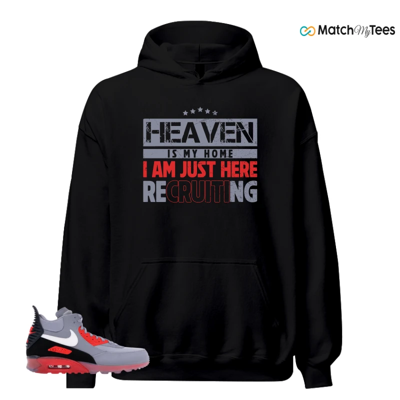 NIKE AIR MAX 90 SNEAKERBOOT ICE WOLF GREY INFRARED SNEAKER Matching Tees hoodie