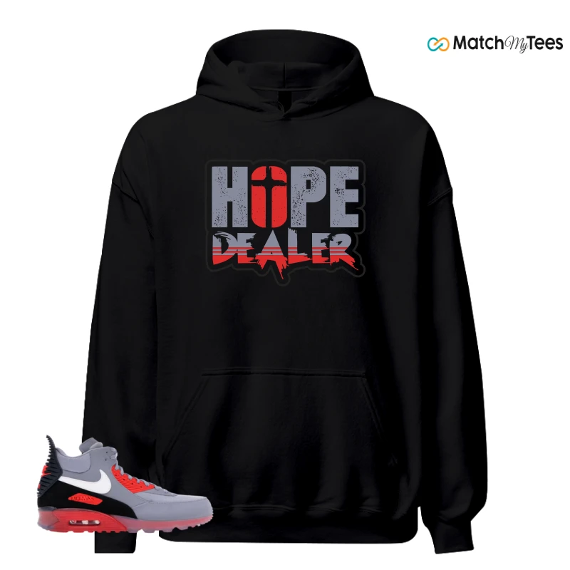 NIKE AIR MAX 90 SNEAKERBOOT ICE WOLF GREY INFRARED SNEAKER Matching Tees hoodie