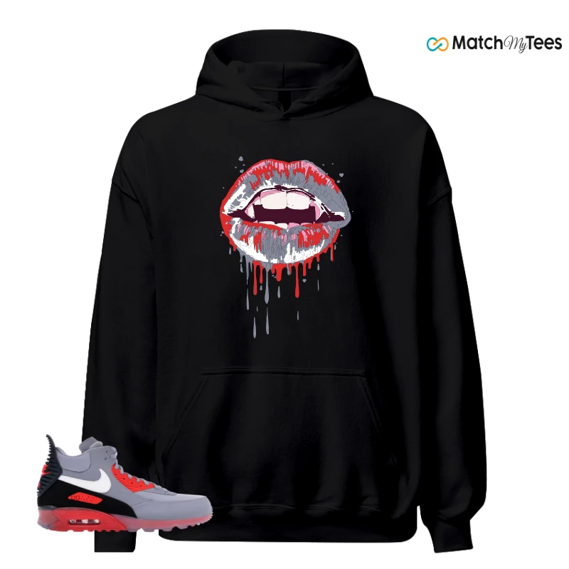 NIKE AIR MAX 90 SNEAKERBOOT ICE WOLF GREY INFRARED SNEAKER Matching Tees hoodie