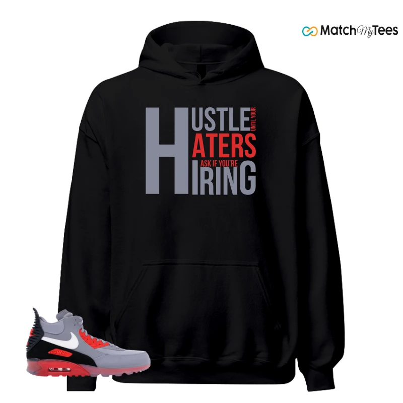 NIKE AIR MAX 90 SNEAKERBOOT ICE WOLF GREY INFRARED SNEAKER Matching Tees hoodie