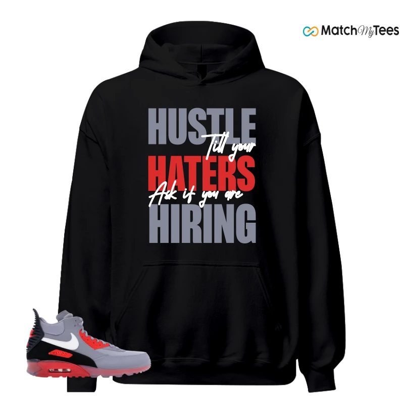 NIKE AIR MAX 90 SNEAKERBOOT ICE WOLF GREY INFRARED SNEAKER Matching Tees hoodie