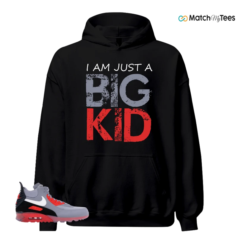 NIKE AIR MAX 90 SNEAKERBOOT ICE WOLF GREY INFRARED SNEAKER Matching Tees hoodie