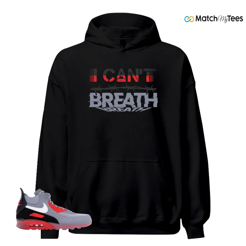 NIKE AIR MAX 90 SNEAKERBOOT ICE WOLF GREY INFRARED SNEAKER Matching Tees hoodie