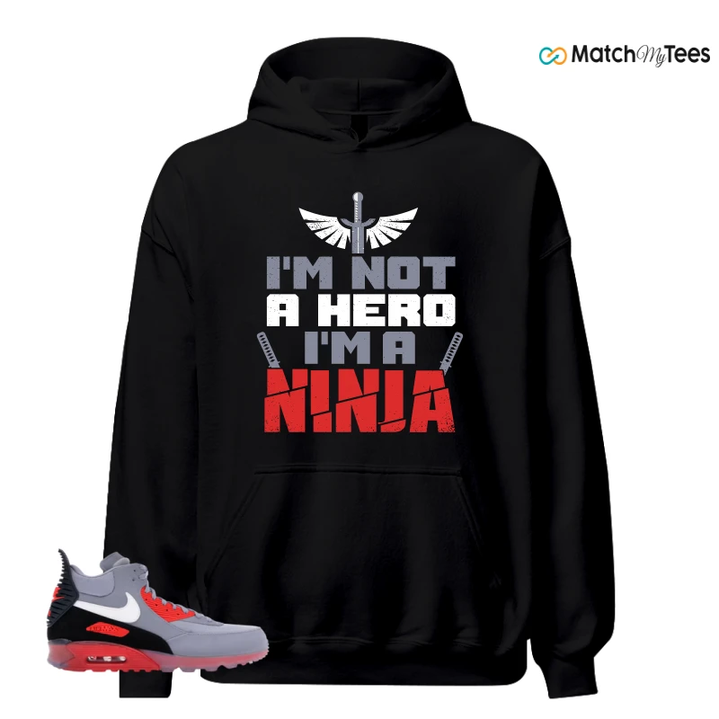 NIKE AIR MAX 90 SNEAKERBOOT ICE WOLF GREY INFRARED SNEAKER Matching Tees hoodie
