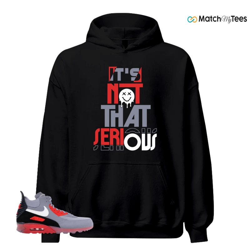 NIKE AIR MAX 90 SNEAKERBOOT ICE WOLF GREY INFRARED SNEAKER Matching Tees hoodie