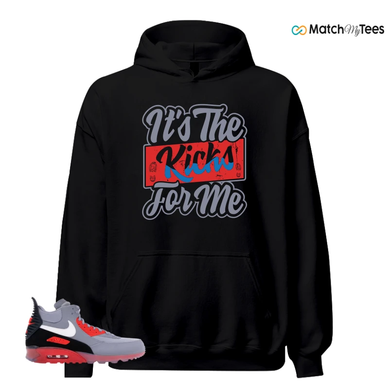 NIKE AIR MAX 90 SNEAKERBOOT ICE WOLF GREY INFRARED SNEAKER Matching Tees hoodie
