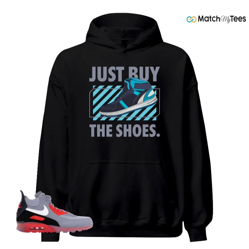 NIKE AIR MAX 90 SNEAKERBOOT ICE WOLF GREY INFRARED SNEAKER Matching Tees hoodie