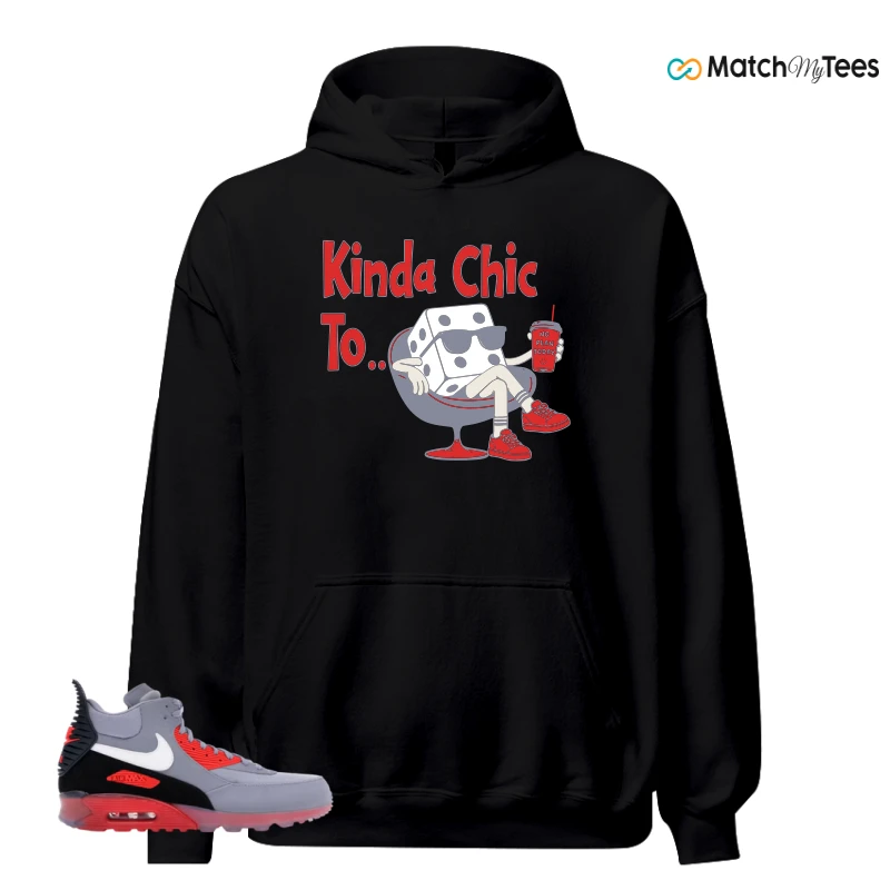 NIKE AIR MAX 90 SNEAKERBOOT ICE WOLF GREY INFRARED SNEAKER Matching Tees hoodie