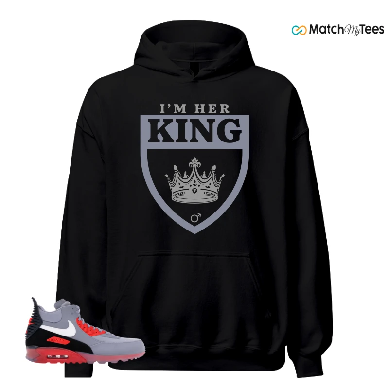 NIKE AIR MAX 90 SNEAKERBOOT ICE WOLF GREY INFRARED SNEAKER Matching Tees hoodie
