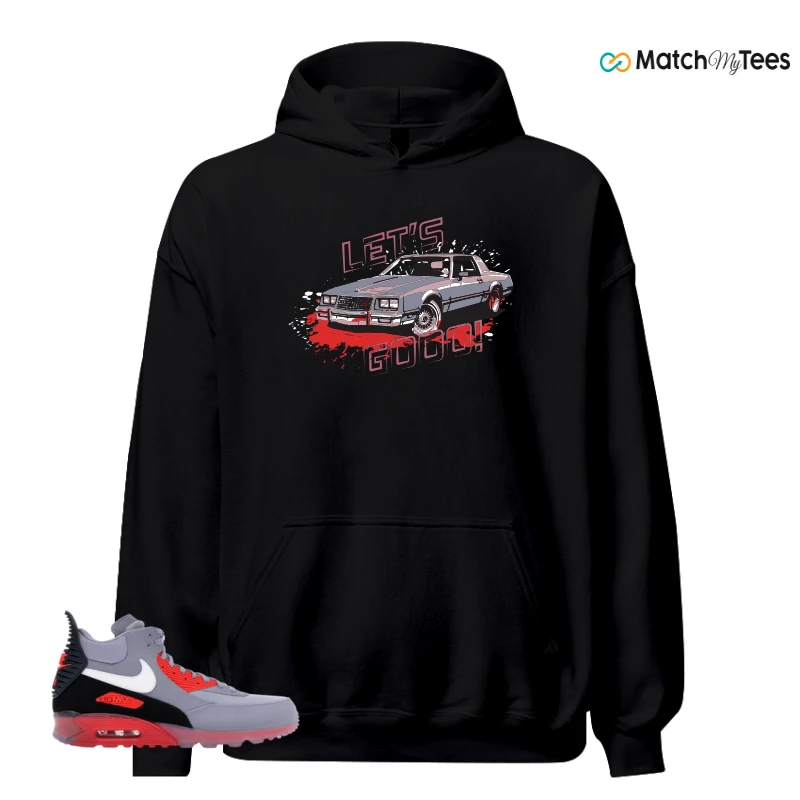 NIKE AIR MAX 90 SNEAKERBOOT ICE WOLF GREY INFRARED SNEAKER Matching Tees hoodie