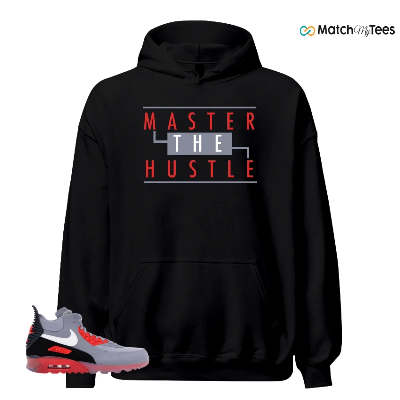 NIKE AIR MAX 90 SNEAKERBOOT ICE WOLF GREY INFRARED SNEAKER Matching Tees hoodie
