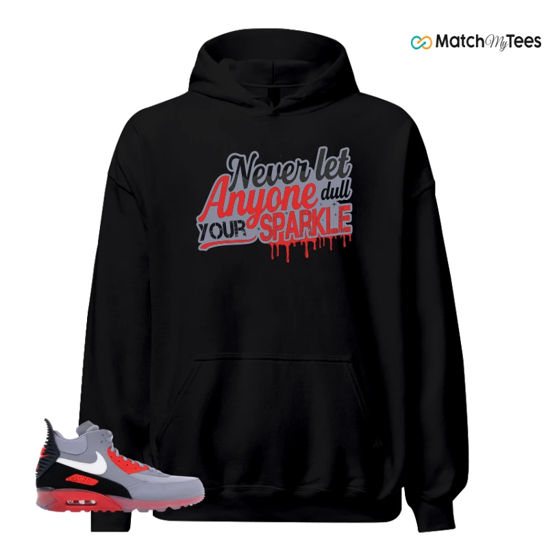 NIKE AIR MAX 90 SNEAKERBOOT ICE WOLF GREY INFRARED SNEAKER Matching Tees hoodie
