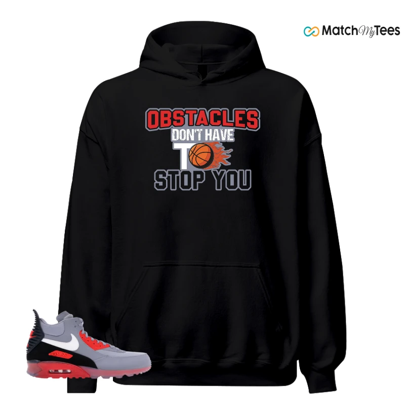 NIKE AIR MAX 90 SNEAKERBOOT ICE WOLF GREY INFRARED SNEAKER Matching Tees hoodie