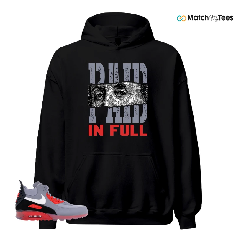 NIKE AIR MAX 90 SNEAKERBOOT ICE WOLF GREY INFRARED SNEAKER/WOLF GREY/WHITE-ANTHRACITE-INFRARED-BLACK matching Hoodie