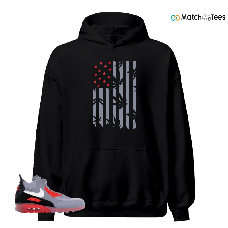 NIKE AIR MAX 90 SNEAKERBOOT ICE WOLF GREY INFRARED SNEAKER Matching Tees hoodie