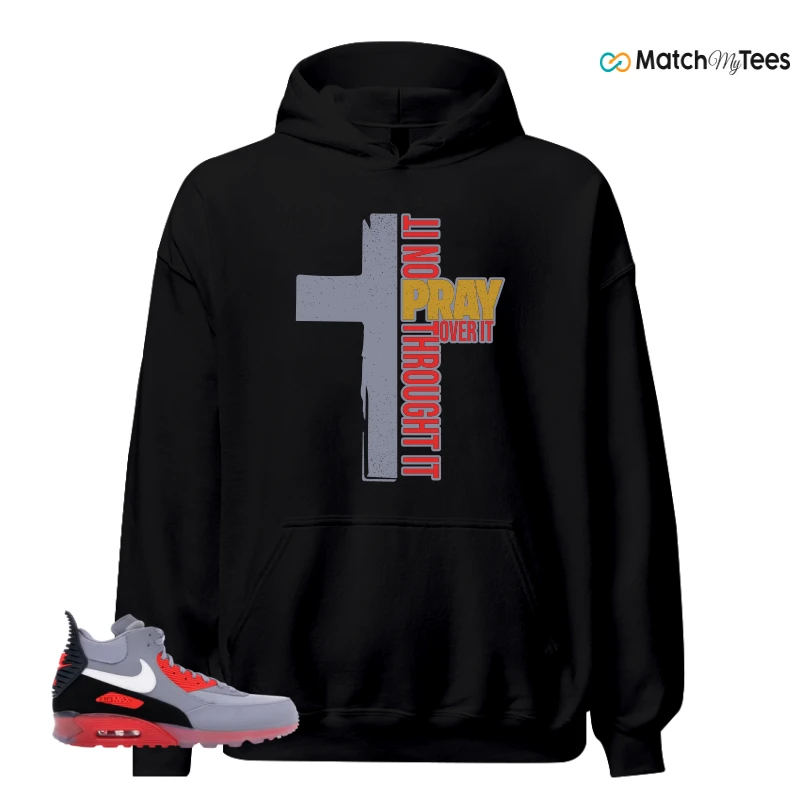 NIKE AIR MAX 90 SNEAKERBOOT ICE WOLF GREY INFRARED SNEAKER Matching Tees hoodie