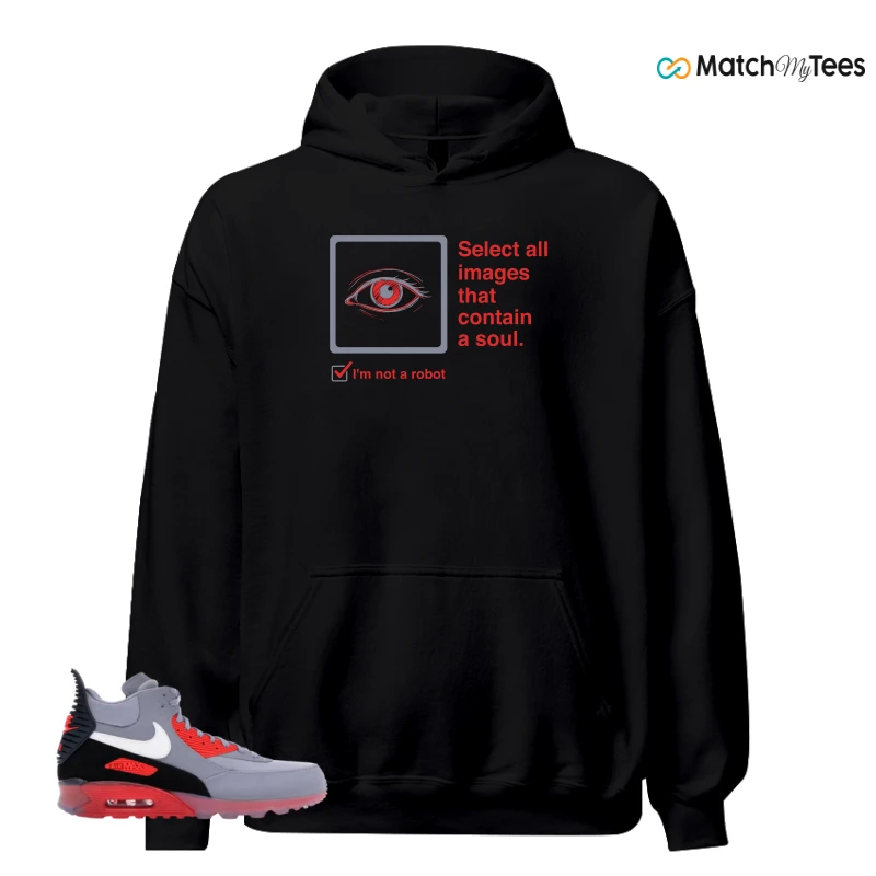 NIKE AIR MAX 90 SNEAKERBOOT ICE WOLF GREY INFRARED SNEAKER Matching Tees hoodie