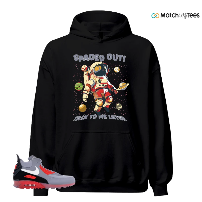 NIKE AIR MAX 90 SNEAKERBOOT ICE WOLF GREY INFRARED SNEAKER Matching Tees hoodie