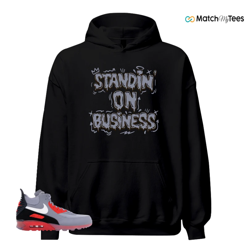 NIKE AIR MAX 90 SNEAKERBOOT ICE WOLF GREY INFRARED SNEAKER Matching Tees hoodie