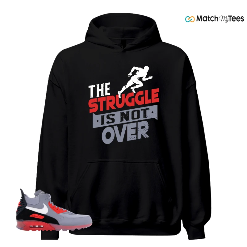 NIKE AIR MAX 90 SNEAKERBOOT ICE WOLF GREY INFRARED SNEAKER Matching Tees hoodie