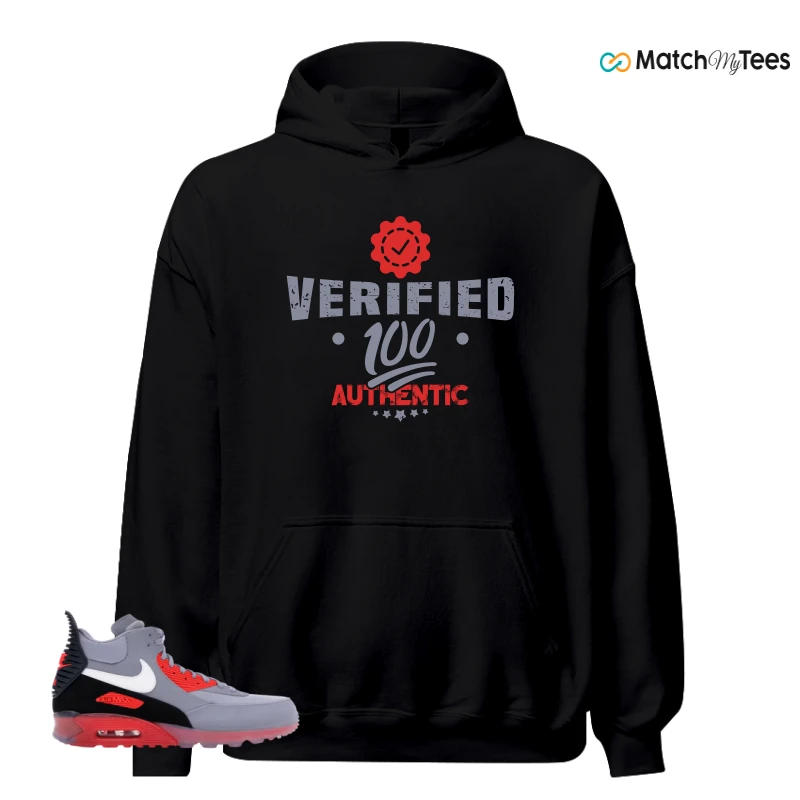 NIKE AIR MAX 90 SNEAKERBOOT ICE WOLF GREY INFRARED SNEAKER Matching Tees hoodie