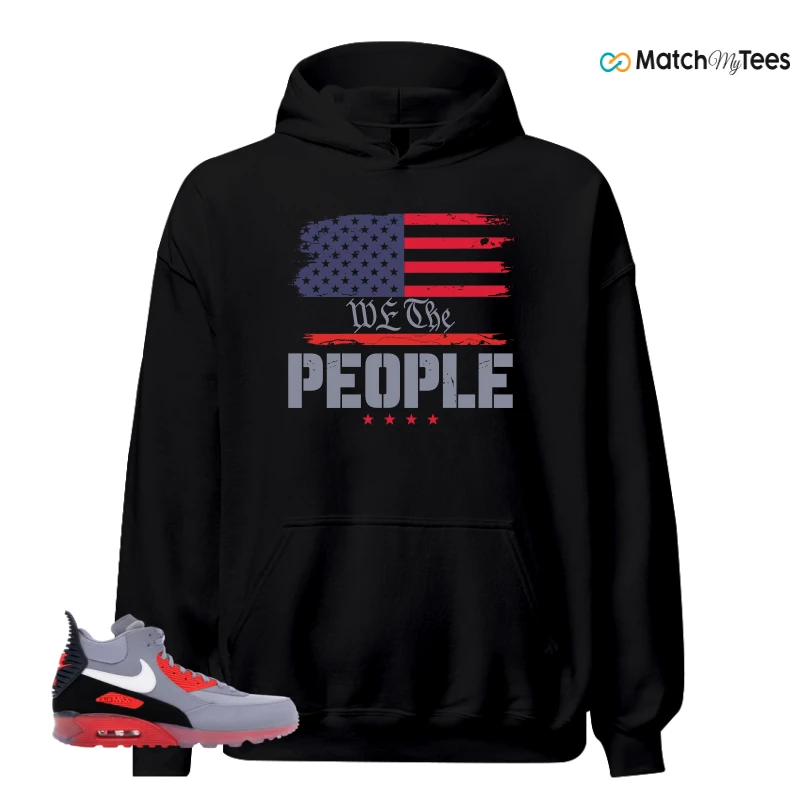 NIKE AIR MAX 90 SNEAKERBOOT ICE WOLF GREY INFRARED SNEAKER Matching Tees hoodie
