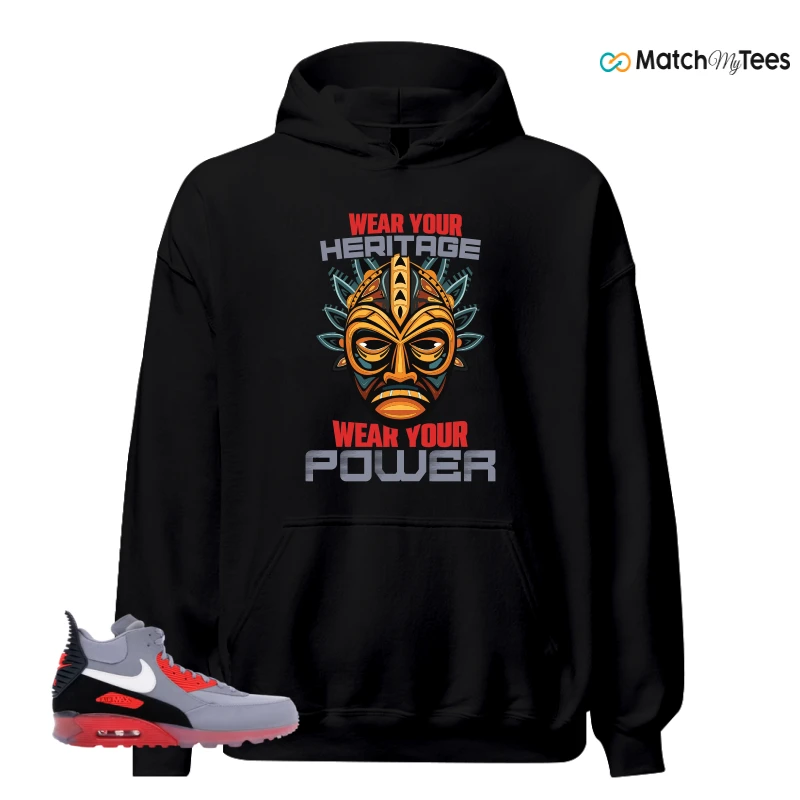 NIKE AIR MAX 90 SNEAKERBOOT ICE WOLF GREY INFRARED SNEAKER Matching Tees hoodie