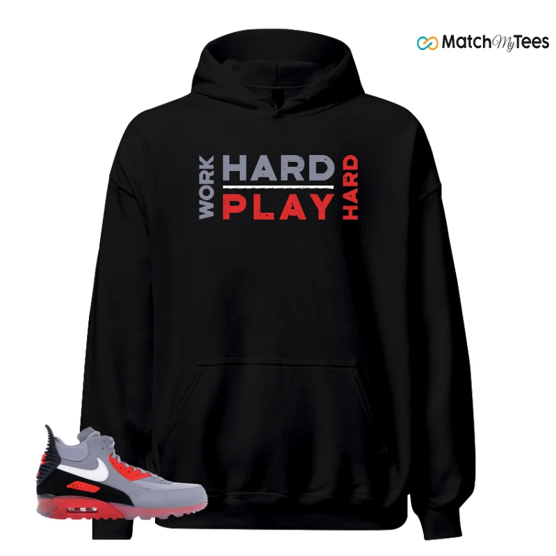 NIKE AIR MAX 90 SNEAKERBOOT ICE WOLF GREY INFRARED SNEAKER Matching Tees hoodie