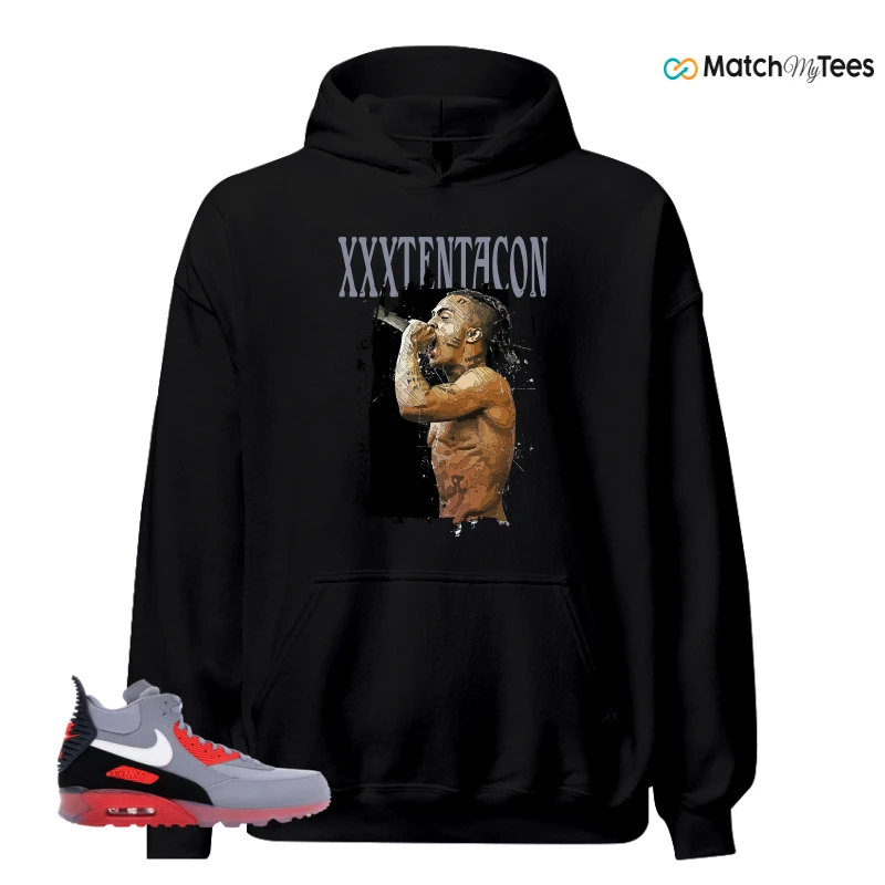 NIKE AIR MAX 90 SNEAKERBOOT ICE WOLF GREY INFRARED SNEAKER Matching Tees hoodie