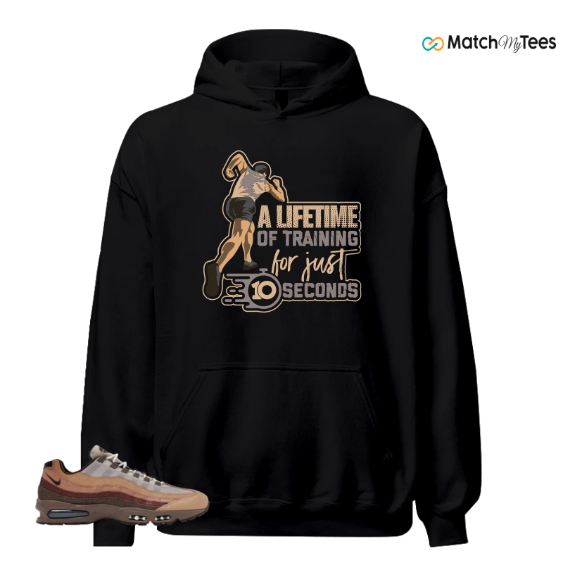 NIKE AIR MAX 95 OREGON DUCKS LUMBER YARD SNEAKER Matching Tees hoodie