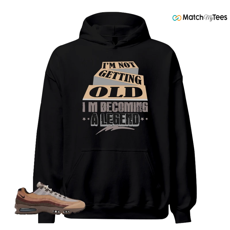 NIKE AIR MAX 95 OREGON DUCKS LUMBER YARD SNEAKER Matching Tees hoodie