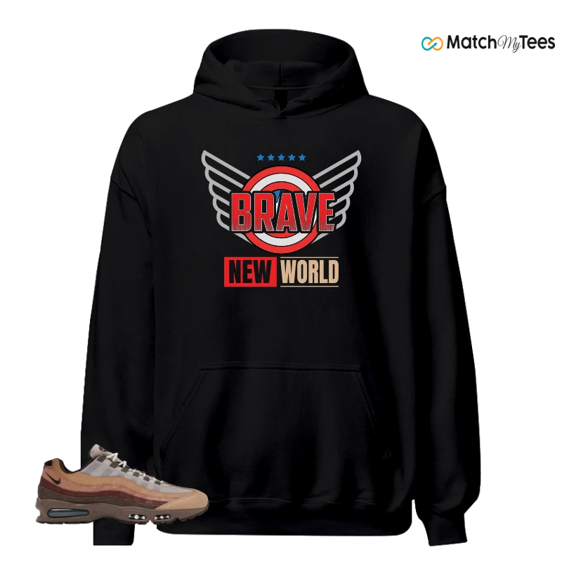 NIKE AIR MAX 95 OREGON DUCKS LUMBER YARD SNEAKER Matching Tees hoodie