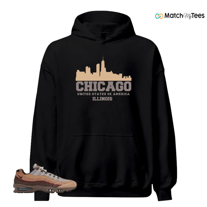 NIKE AIR MAX 95 OREGON DUCKS LUMBER YARD SNEAKER Matching Tees hoodie