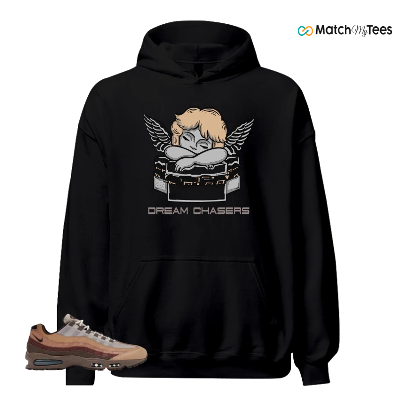 NIKE AIR MAX 95 OREGON DUCKS LUMBER YARD SNEAKER Matching Tees hoodie
