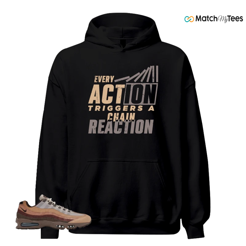 NIKE AIR MAX 95 OREGON DUCKS LUMBER YARD SNEAKER Matching Tees hoodie
