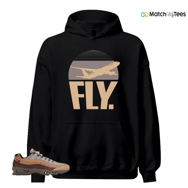 NIKE AIR MAX 95 OREGON DUCKS LUMBER YARD SNEAKER Matching Tees hoodie