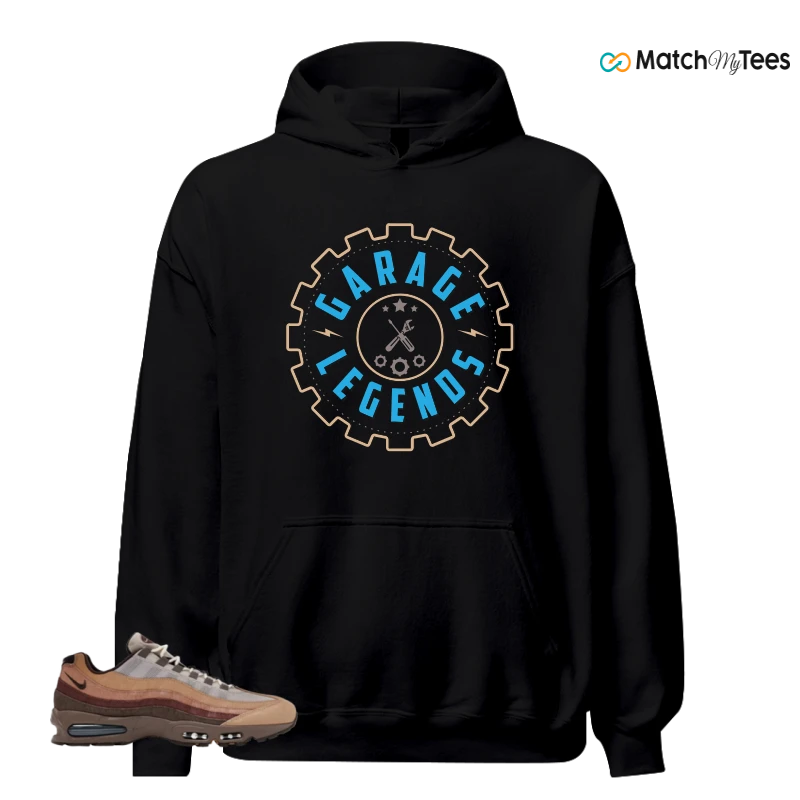 NIKE AIR MAX 95 OREGON DUCKS LUMBER YARD SNEAKER Matching Tees hoodie