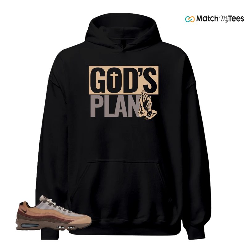 NIKE AIR MAX 95 OREGON DUCKS LUMBER YARD SNEAKER/DESERT SAND/BAROQUE BROWN/MINK BROWN/HEMP/DESERT DUST matching Hoodie