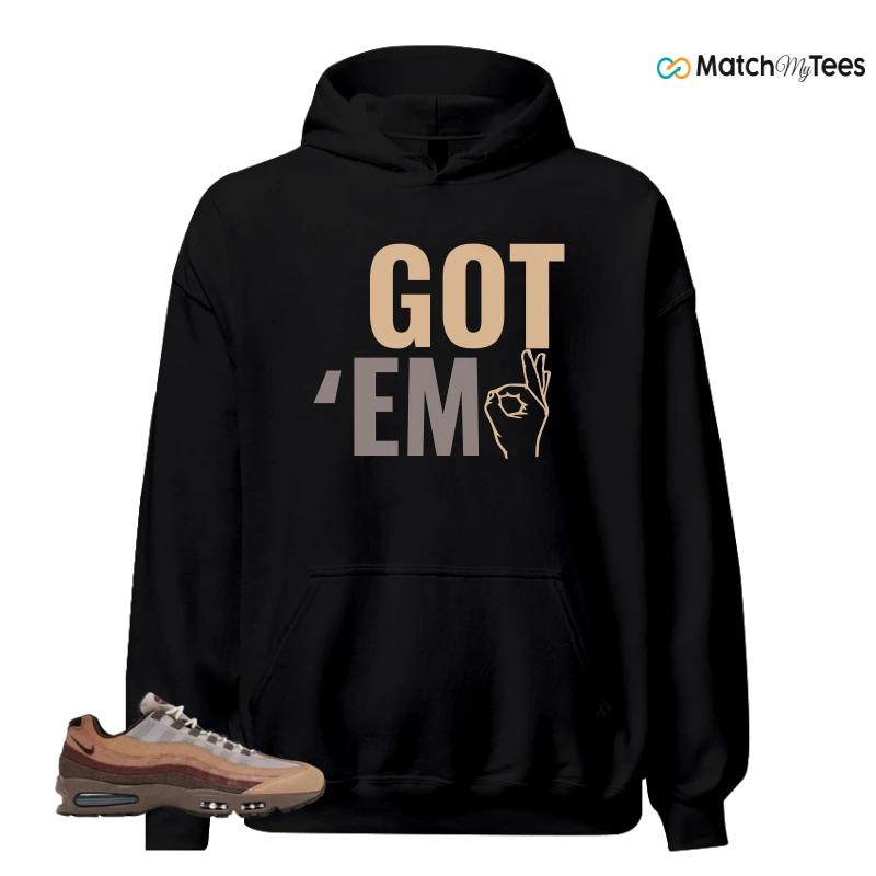 NIKE AIR MAX 95 OREGON DUCKS LUMBER YARD SNEAKER Matching Tees hoodie